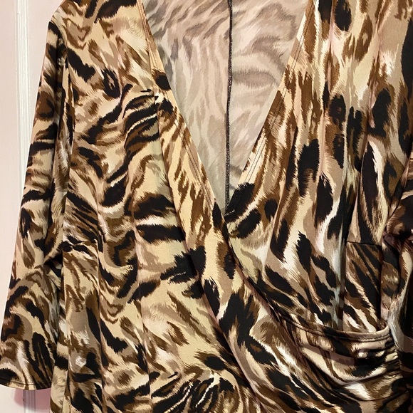 Knee length animal print - Picture 1 of 3